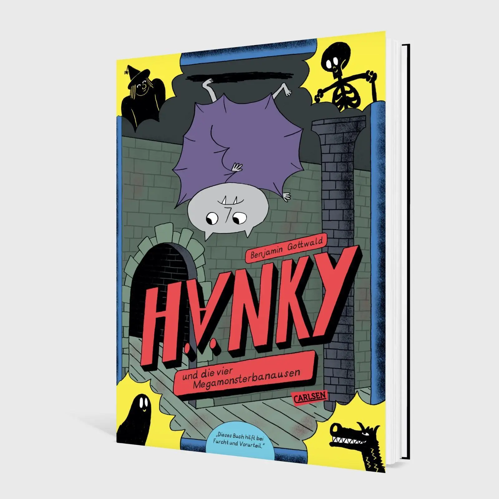 Bild: 9783551523617 | Hänky und die vier Megamonsterbanausen | Benjamin Gottwald | Buch