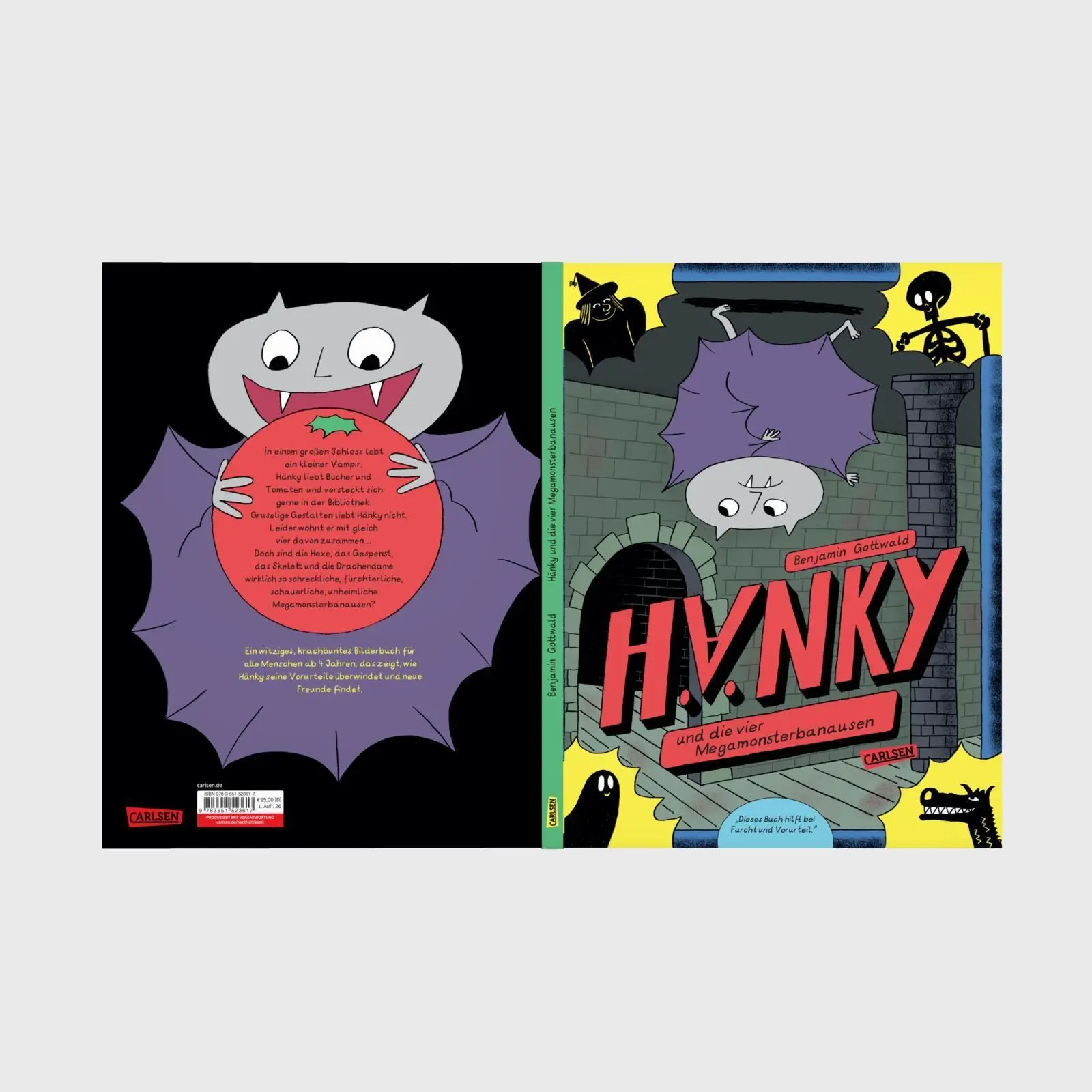 Bild: 9783551523617 | Hänky und die vier Megamonsterbanausen | Benjamin Gottwald | Buch