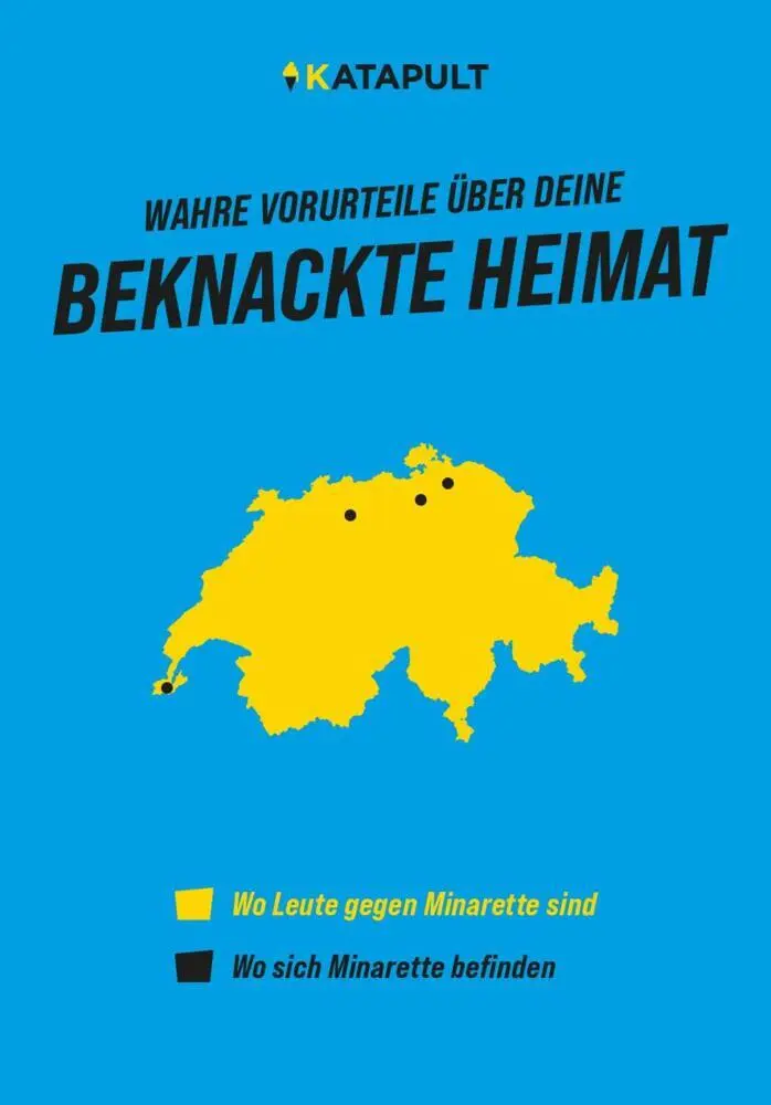 Cover: 9783948923617 | Wahre Vorurteile über deine beknackte Heimat | Katapult | Taschenbuch