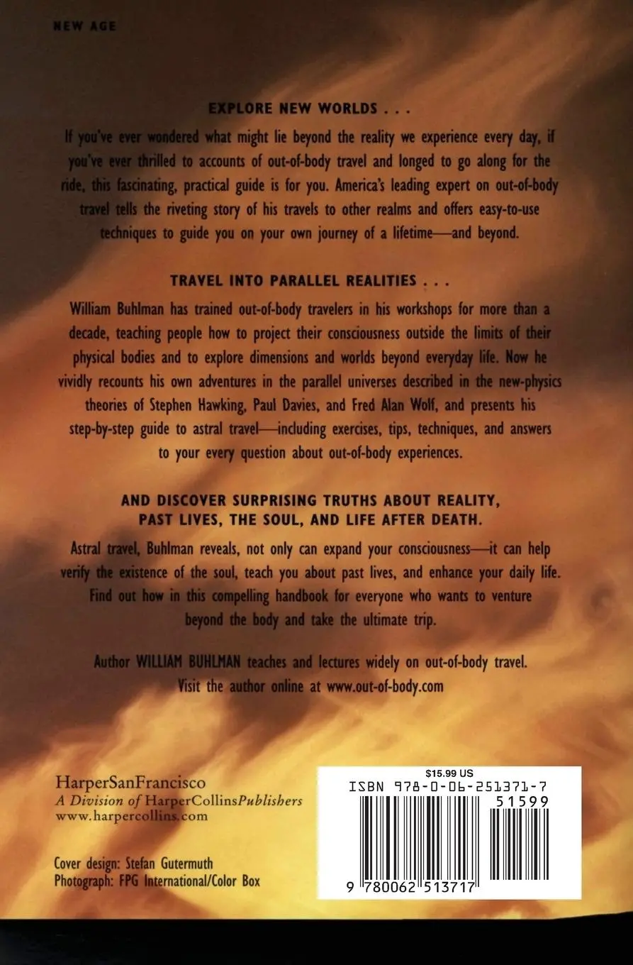 Rückseite: 9780062513717 | Adventures Beyond the Body | William L Buhlman | Taschenbuch | 1996