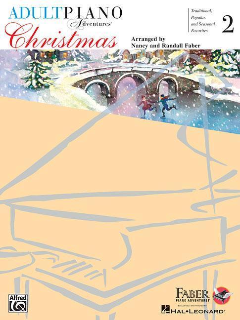Cover: 9781616773717 | Adult Piano Adventures Christmas - Book 2 Book/Online Audio | Faber