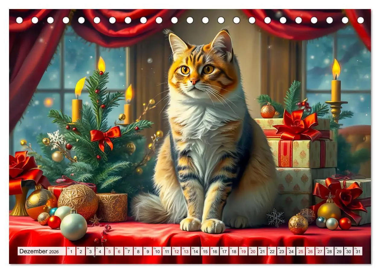 Bild: 9783457253717 | Klassische Katzenporträts - Katzen in opulenten Stillleben...