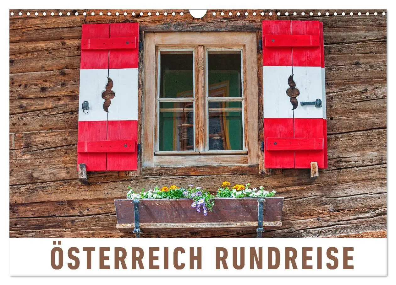Cover: 9783457873717 | Österreich Rundreise (Wandkalender 2026 DIN A3 quer), CALVENDO...