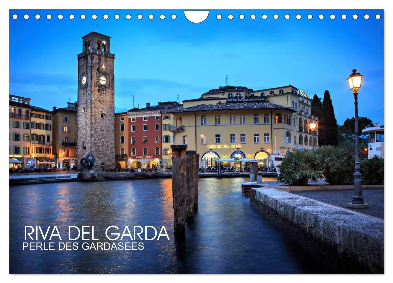 Cover: 9783516033717 | Riva del Garda - Perle des Gardasees (Wandkalender 2026 DIN A4...