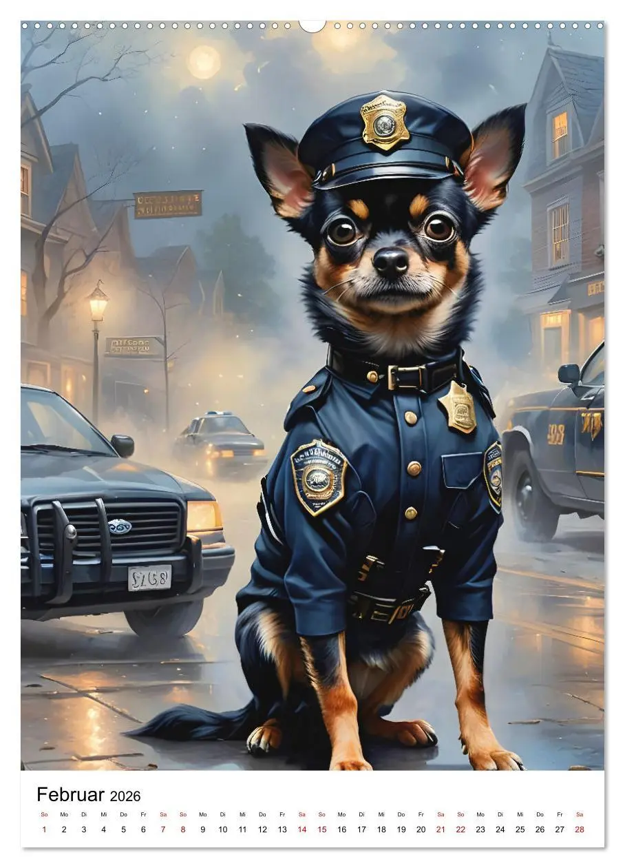 Bild: 9783516273717 | Chihuahua Karrieren (hochwertiger Premium Wandkalender 2026 DIN A2...