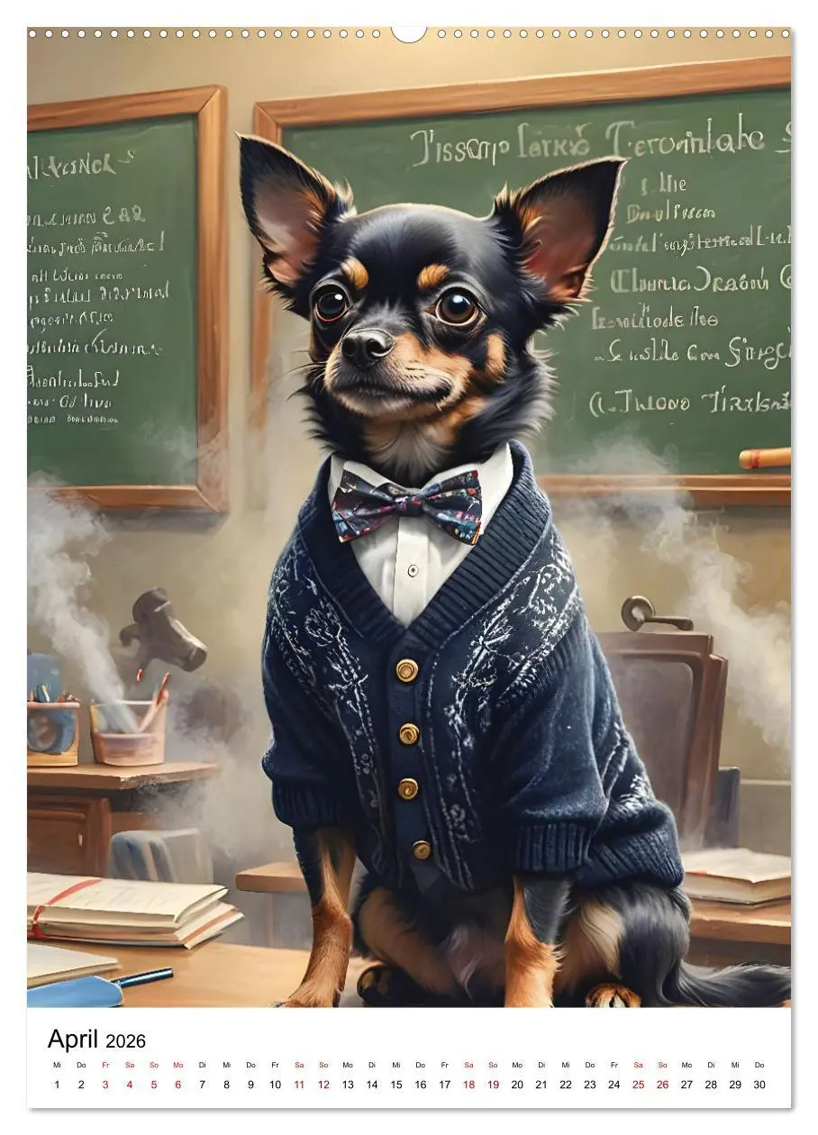 Bild: 9783516273717 | Chihuahua Karrieren (hochwertiger Premium Wandkalender 2026 DIN A2...
