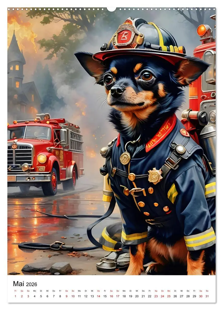 Bild: 9783516273717 | Chihuahua Karrieren (hochwertiger Premium Wandkalender 2026 DIN A2...