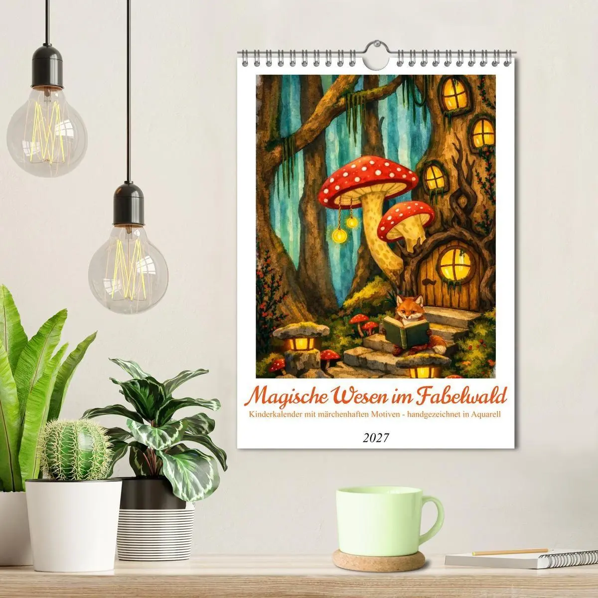 Bild: 9783569743717 | Magische Wesen im Fabelwald (Wandkalender 2027 DIN A4 hoch),...