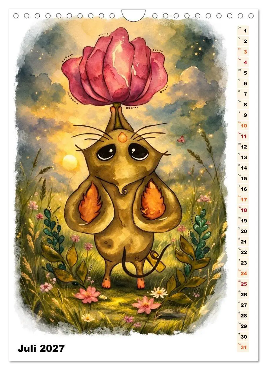 Bild: 9783569743717 | Magische Wesen im Fabelwald (Wandkalender 2027 DIN A4 hoch),...