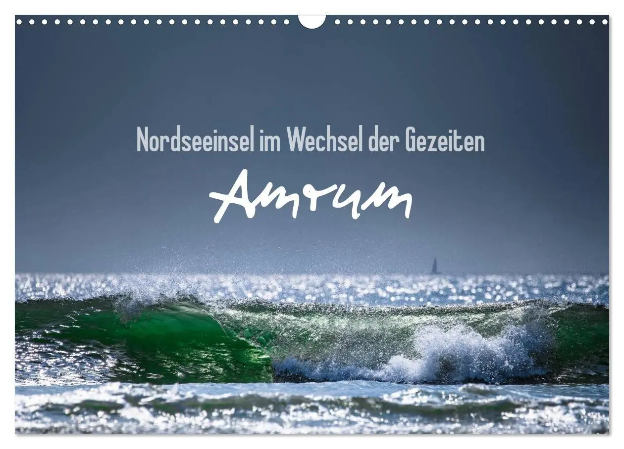Cover: 9783594013717 | Amrum - Nordseeinsel im Wechsel der Gezeiten (Wandkalender 2027 DIN...