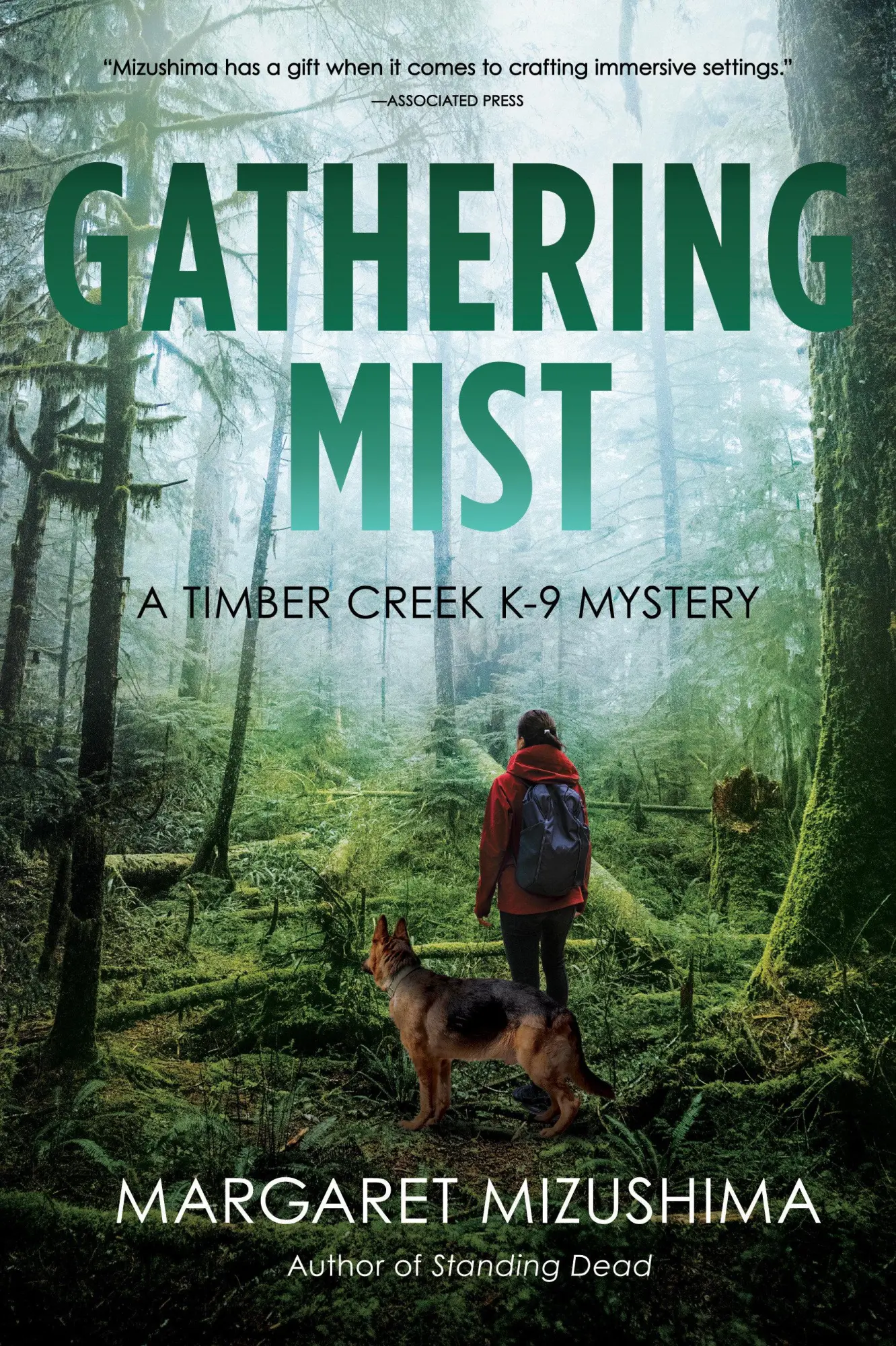 Cover: 9798892423717 | Gathering Mist | A Timber Creek K-9 Mystery | Margaret Mizushima
