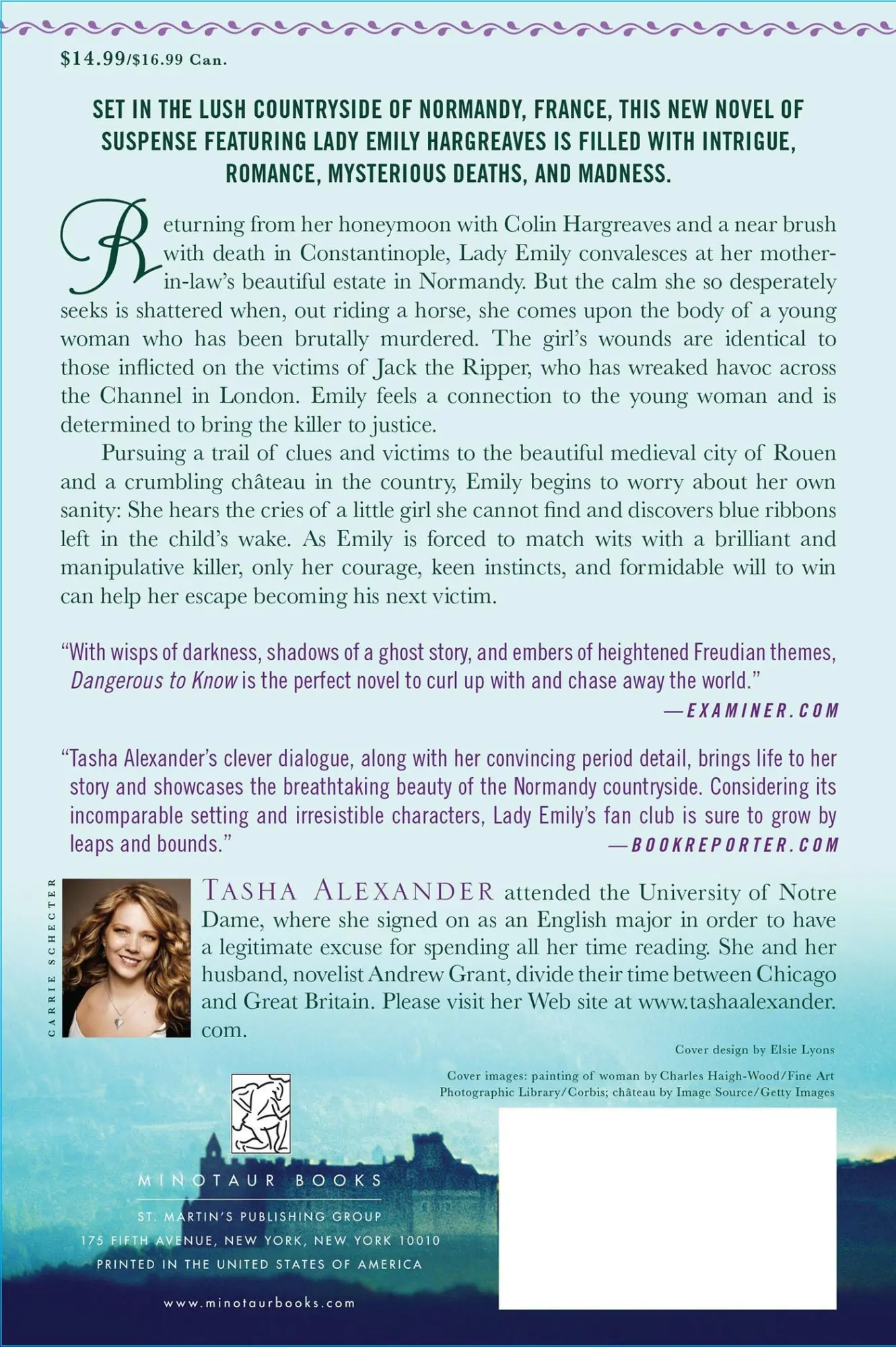 Rückseite: 9780312383817 | Dangerous to Know | Tasha Alexander | Taschenbuch | Englisch | 2011