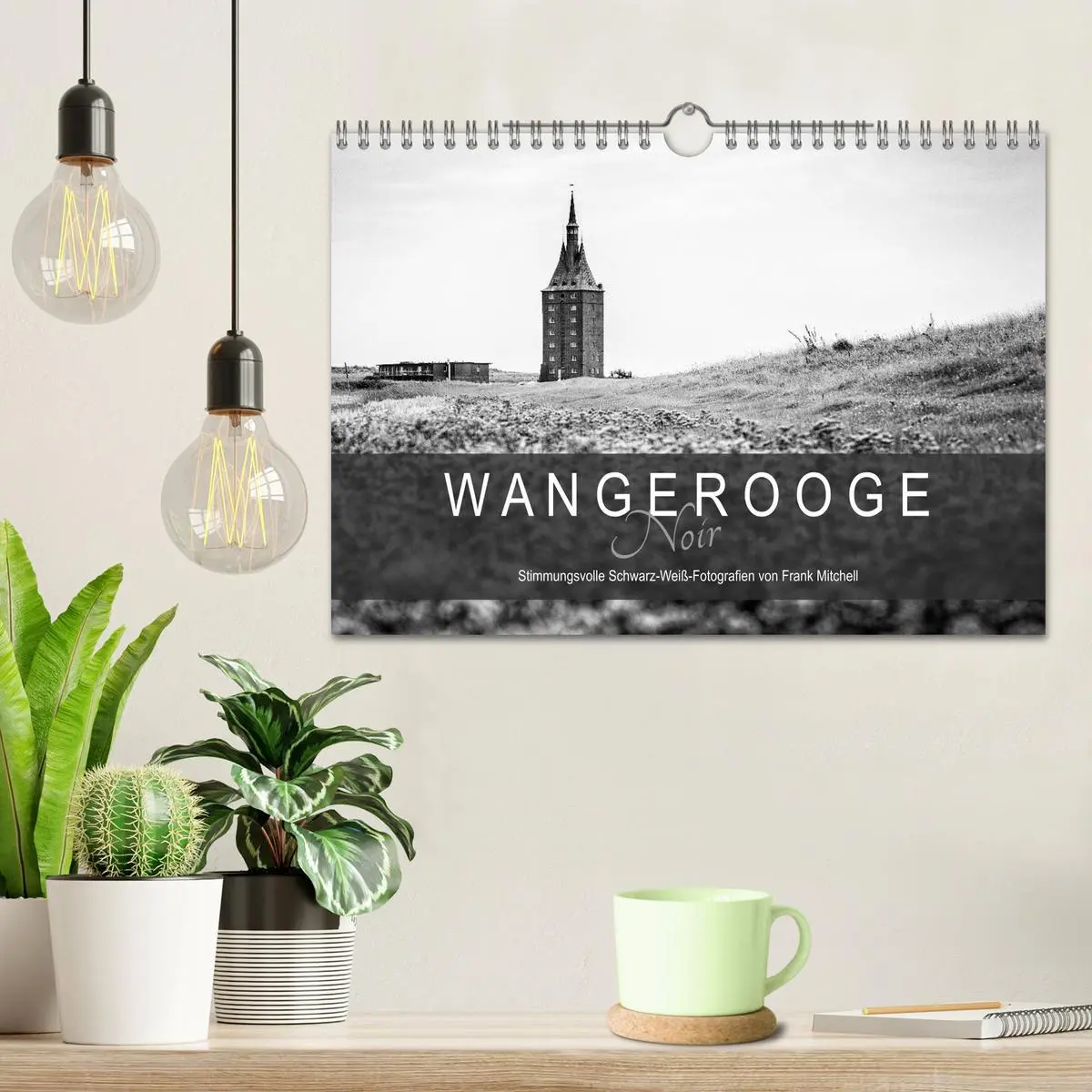 Bild: 9783457863817 | Wangerooge Noir (Wandkalender 2026 DIN A4 quer), CALVENDO...