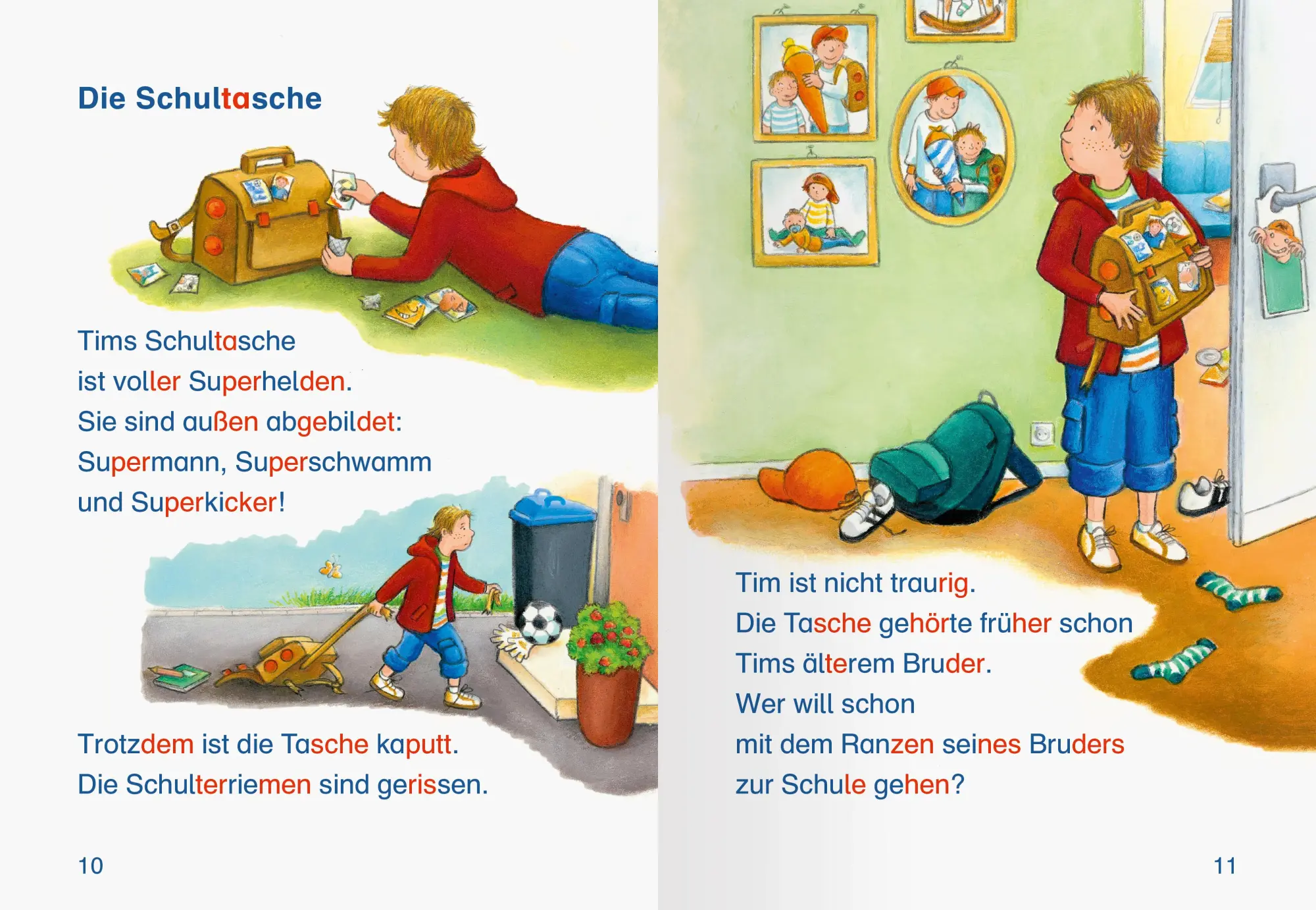 Bild: 9783473463817 | Leserabe Sonderausgaben - Spannende Schulabenteuer - Silbe für...