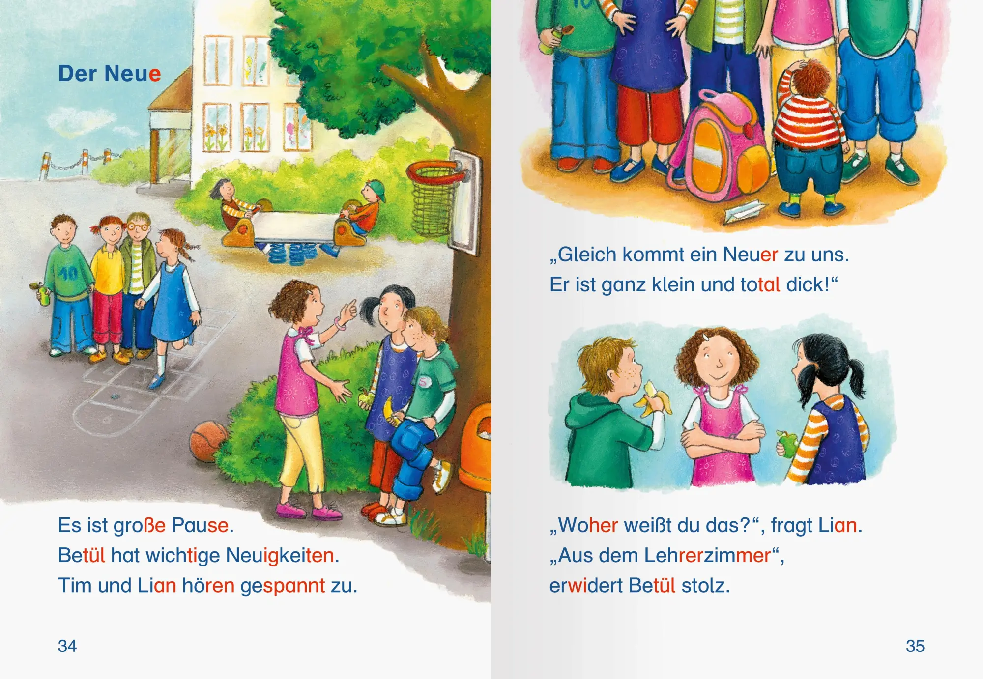 Bild: 9783473463817 | Leserabe Sonderausgaben - Spannende Schulabenteuer - Silbe für...