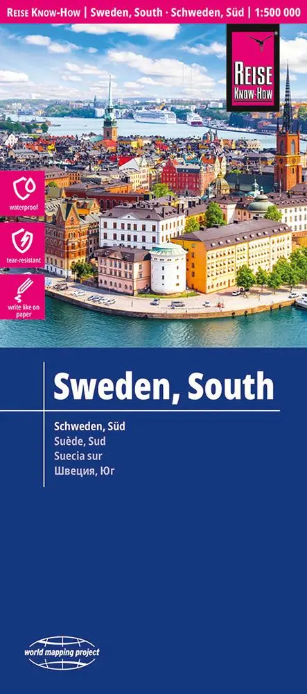 Cover: 9783831773817 | Reise Know-How Landkarte Schweden Süd 1 : 500 000 | GmbH | 2 S. | 2023