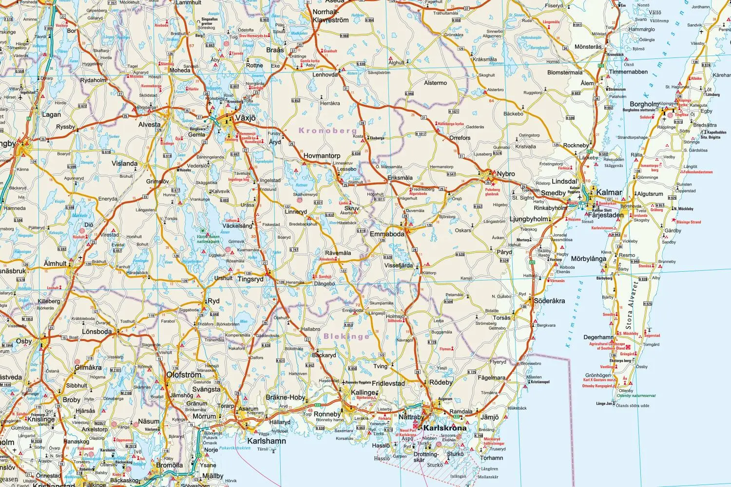 Bild: 9783831773817 | Reise Know-How Landkarte Schweden Süd 1 : 500 000 | GmbH | 2 S. | 2023