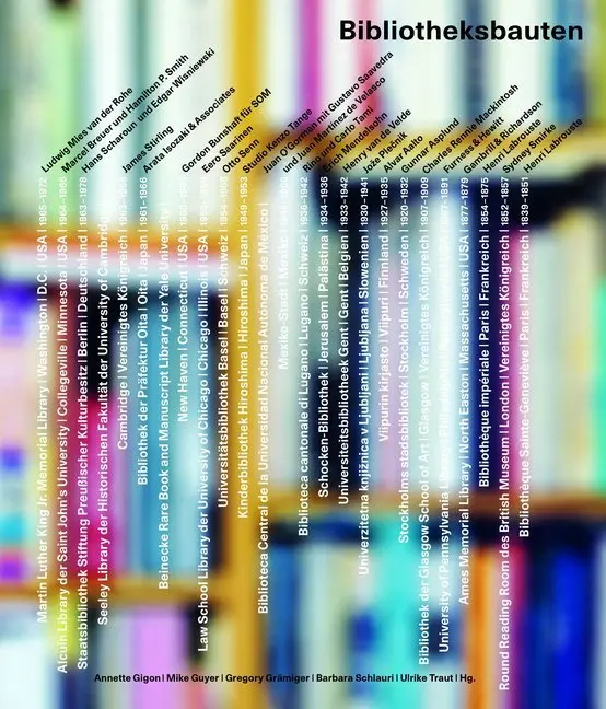 Cover: 9783856763817 | Bibliotheksbauten | Annette Gigon (u. a.) | Taschenbuch | 328 S.
