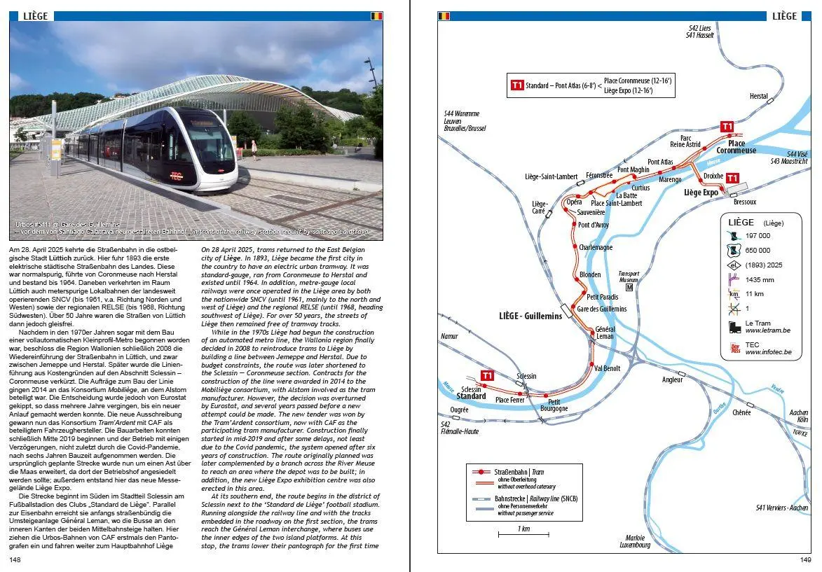 Bild: 9783936573817 | Tram Atlas Westeuropa/Western Europe | Benelux + Britische Inseln