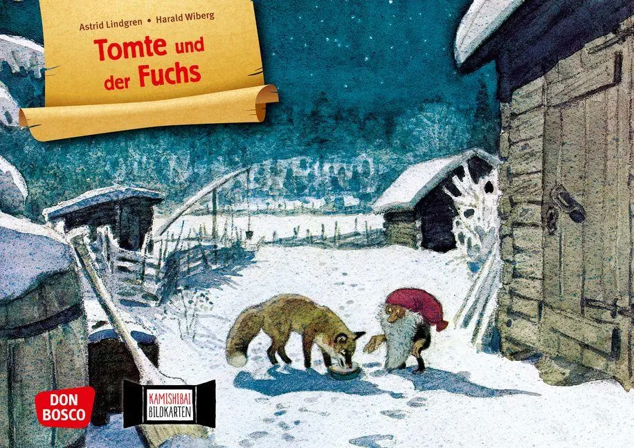 Cover: 4260694923917 | Tomte und der Fuchs. Kamishibai Bildkartenset | Astrid Lindgren | Box