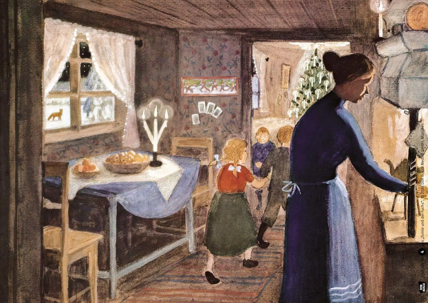 Bild: 4260694923917 | Tomte und der Fuchs. Kamishibai Bildkartenset | Astrid Lindgren | Box