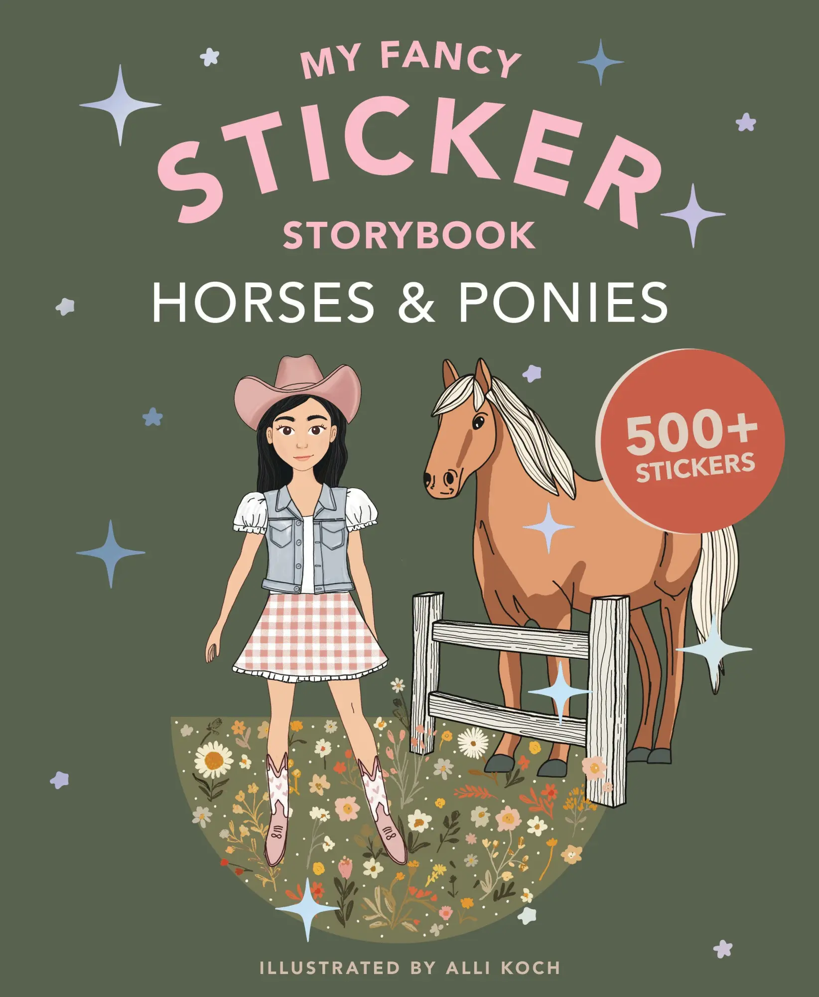 Cover: 9781963183917 | My Fancy Sticker Storybook: Horses &amp; Ponies | Alli Koch | Taschenbuch
