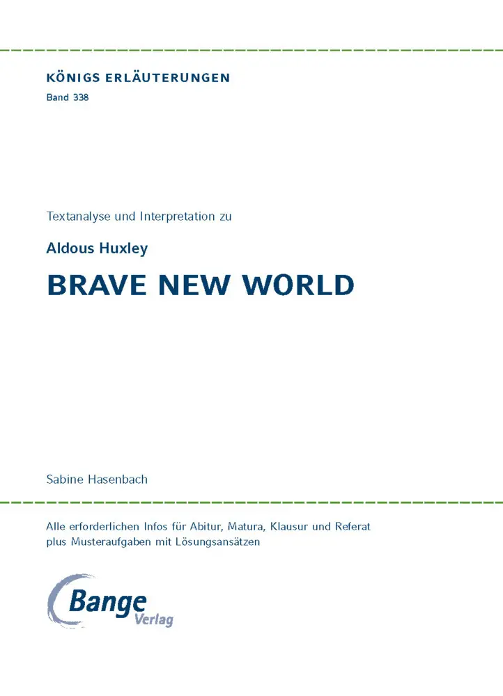 Bild: 9783129303917 | Brave New World - Schöne neue Welt von Aldous Huxley | Aldous Huxley