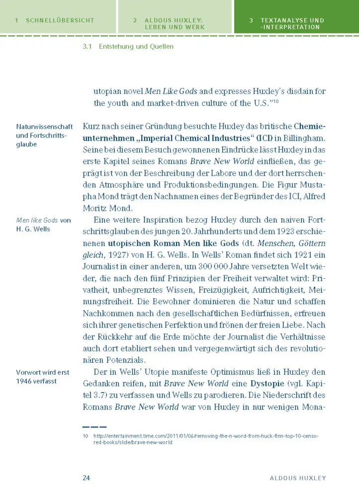 Bild: 9783129303917 | Brave New World - Schöne neue Welt von Aldous Huxley | Aldous Huxley