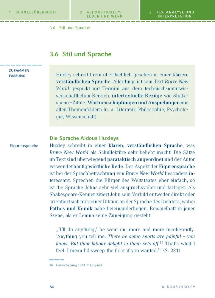 Bild: 9783129303917 | Brave New World - Schöne neue Welt von Aldous Huxley | Aldous Huxley