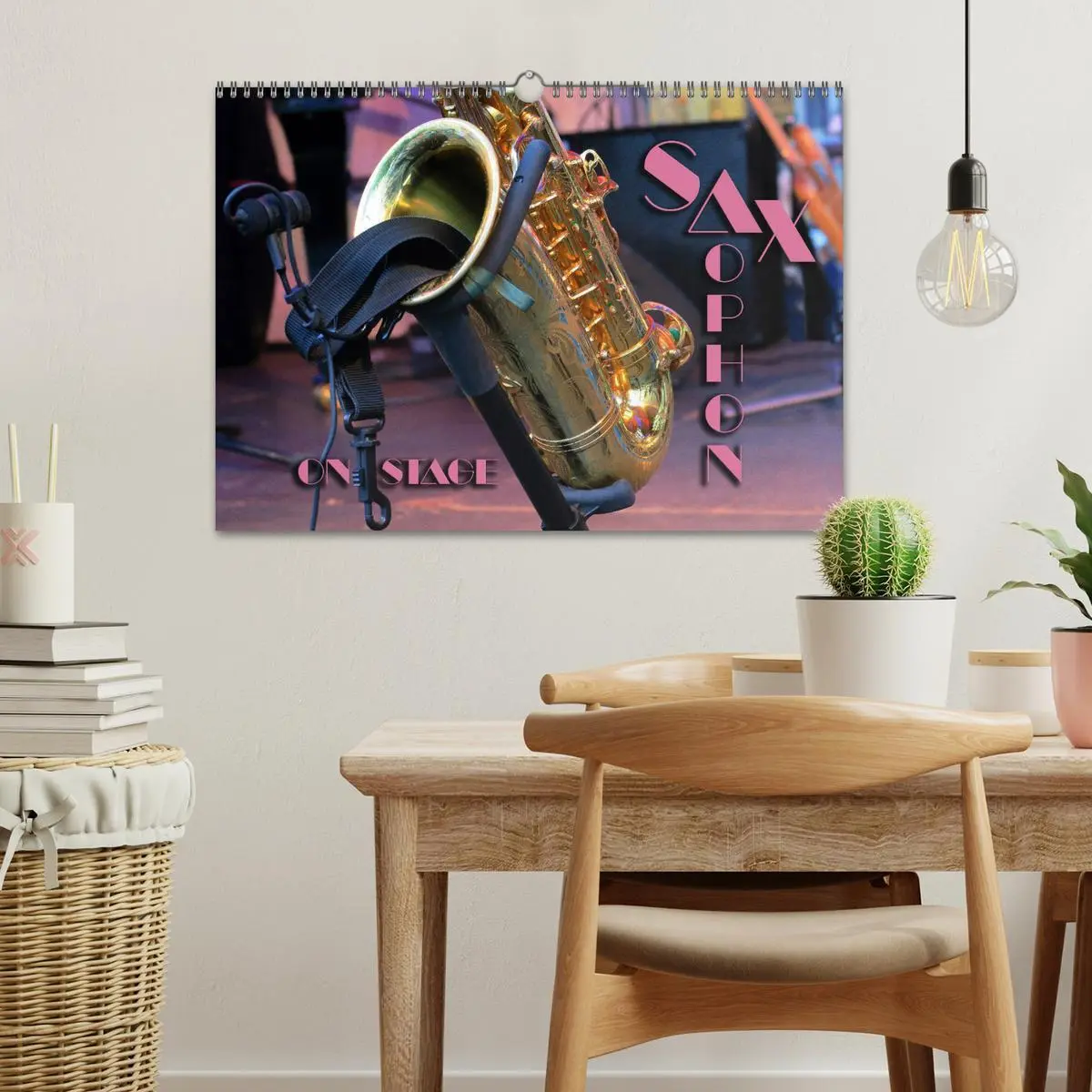 Bild: 9783457853917 | SAXOPHON - on stage (Wandkalender 2026 DIN A3 quer), CALVENDO...