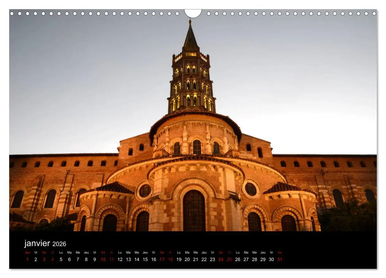 Bild: 9783516563917 | Toulousaine (Calendrier mural 2026 DIN A3 vertical), CALVENDO...