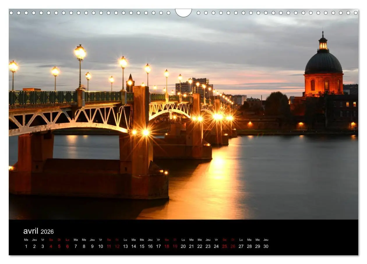 Bild: 9783516563917 | Toulousaine (Calendrier mural 2026 DIN A3 vertical), CALVENDO...