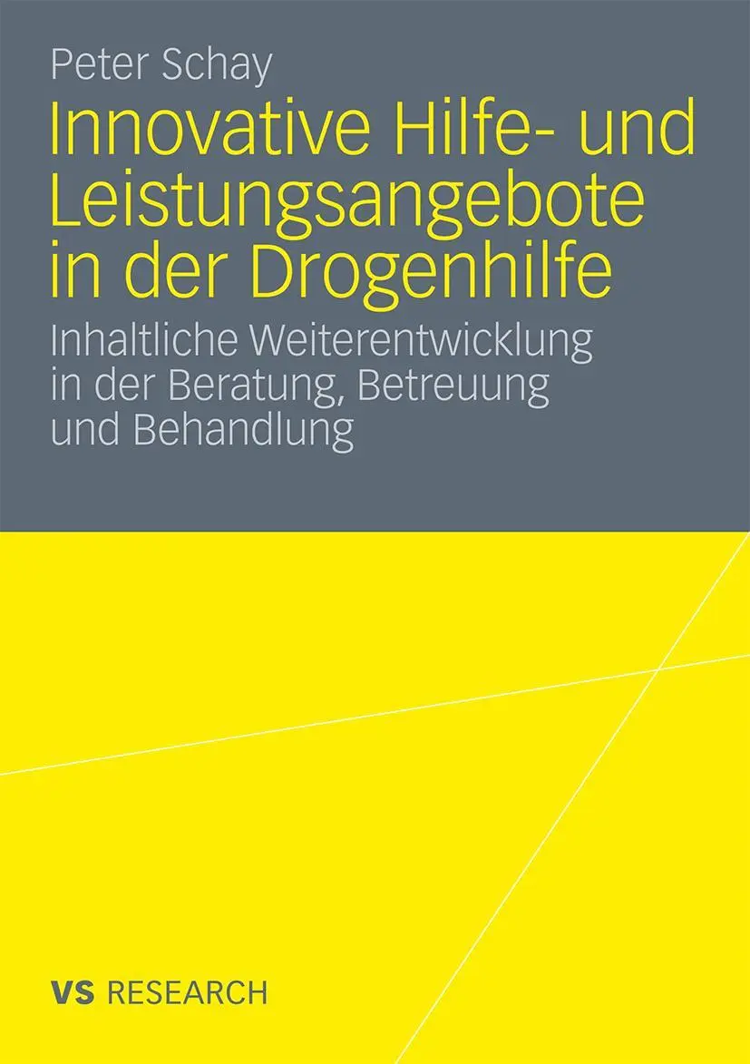 Cover: 9783531173917 | Innovative Hilfe- und Leistungsangebote in der Drogenhilfe | Schay