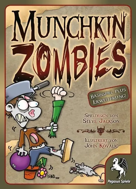 Cover: 4250231704017 | Munchkin Zombies 1+2 | Steve Jackson | Spiel | Brettspiel | 17138G