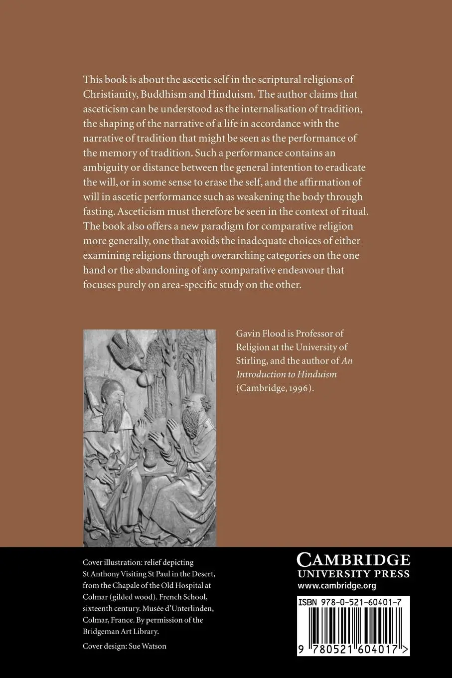 Rückseite: 9780521604017 | The Ascetic Self | Subjectivity, Memory and Tradition | Gavin D. Flood