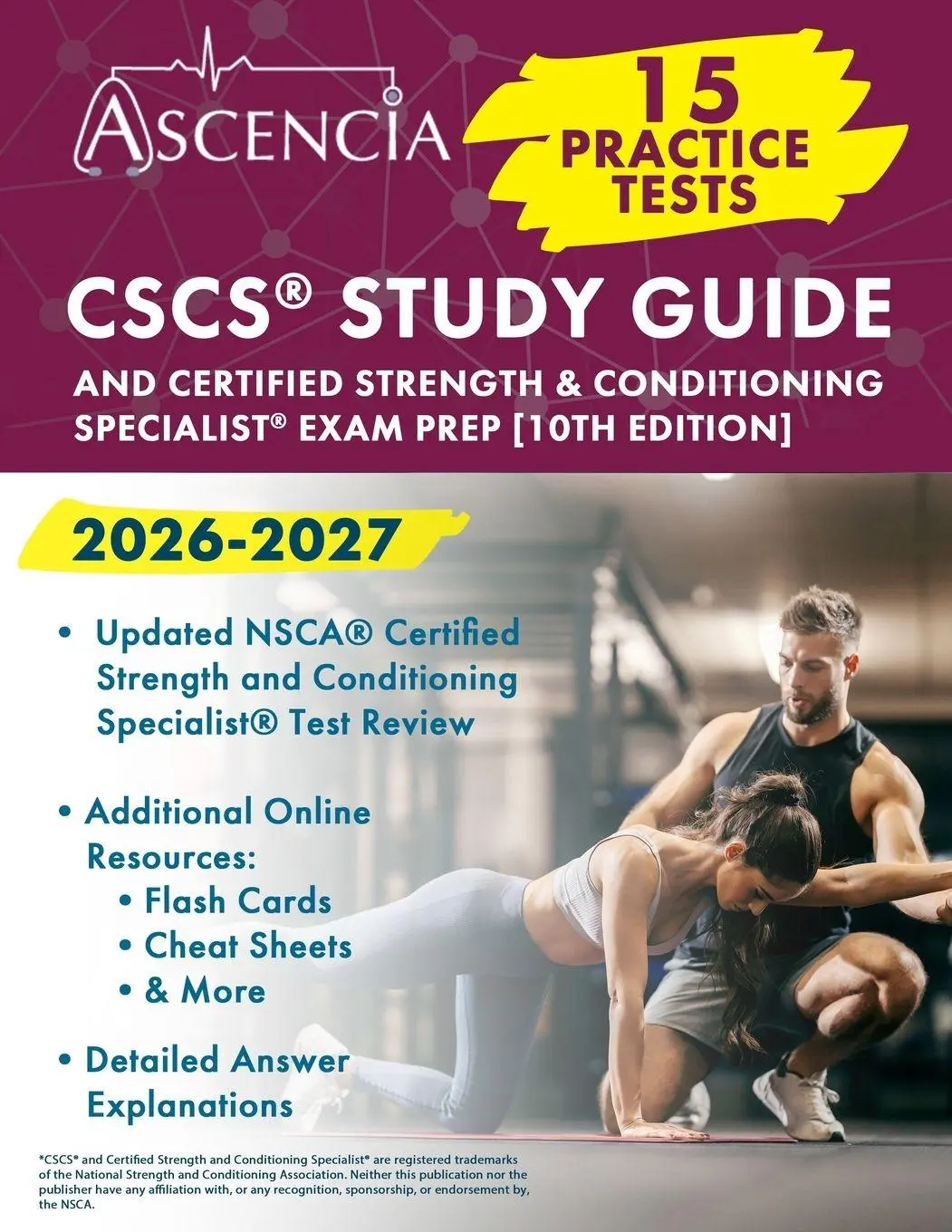 Cover: 9781637984017 | CSCS® Study Guide 2026-2027 | G. T. McDivitt | Taschenbuch | Englisch