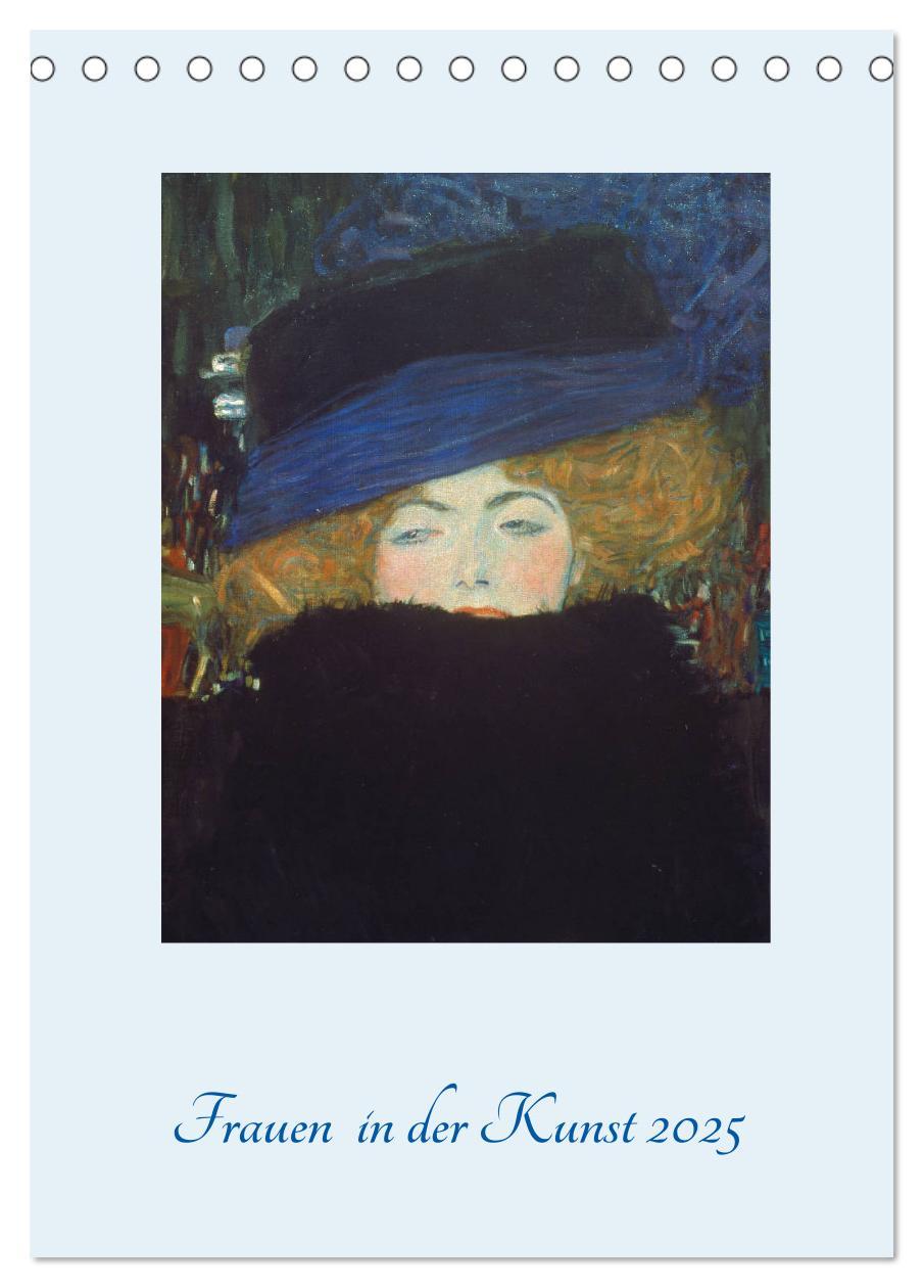 Cover: 9783435964017 | Frauen in der Kunst 2025 (Tischkalender 2025 DIN A5 hoch), CALVENDO...