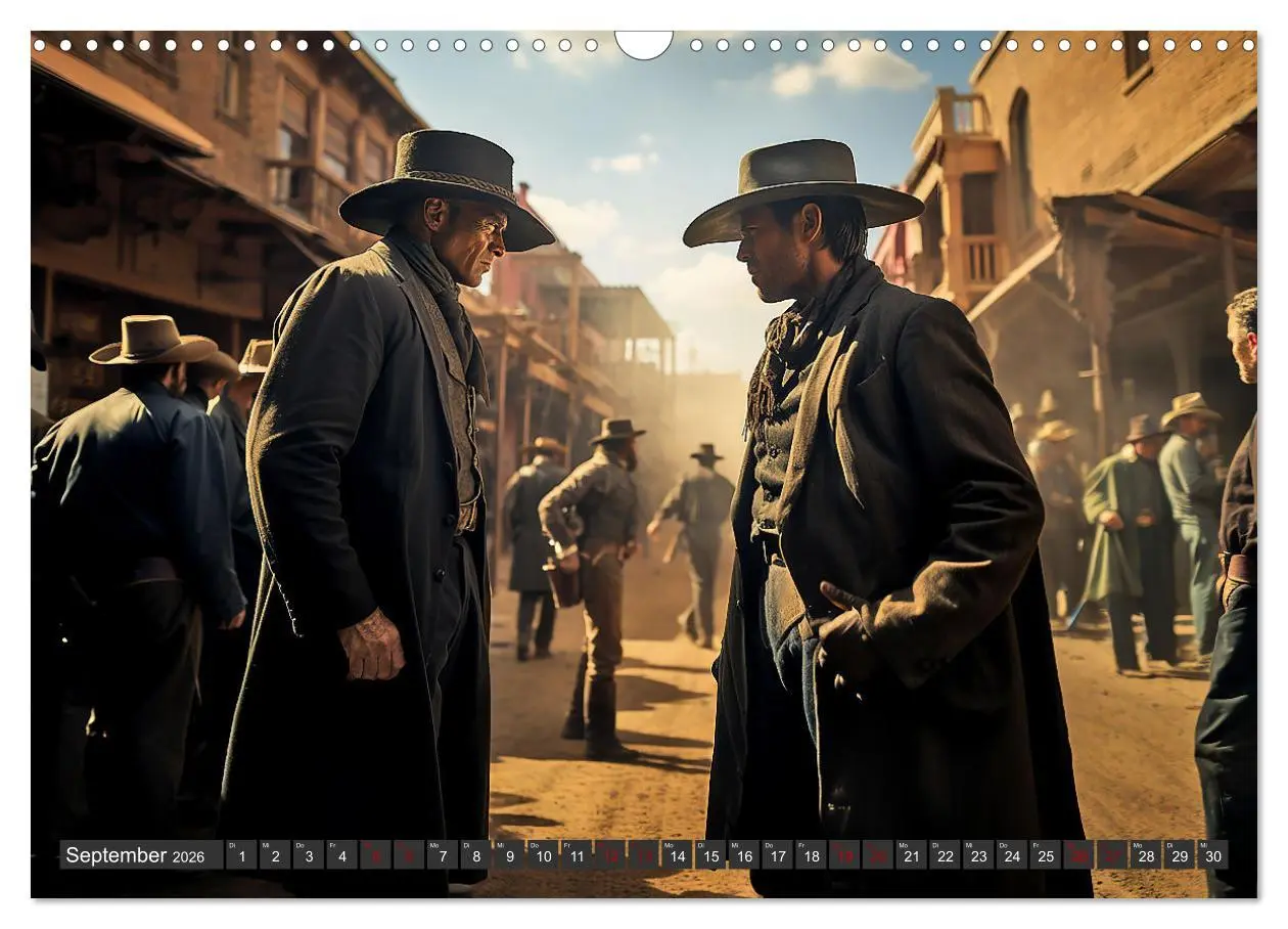 Bild: 9783457504017 | Western Life (Wandkalender 2026 DIN A3 quer), CALVENDO Monatskalender