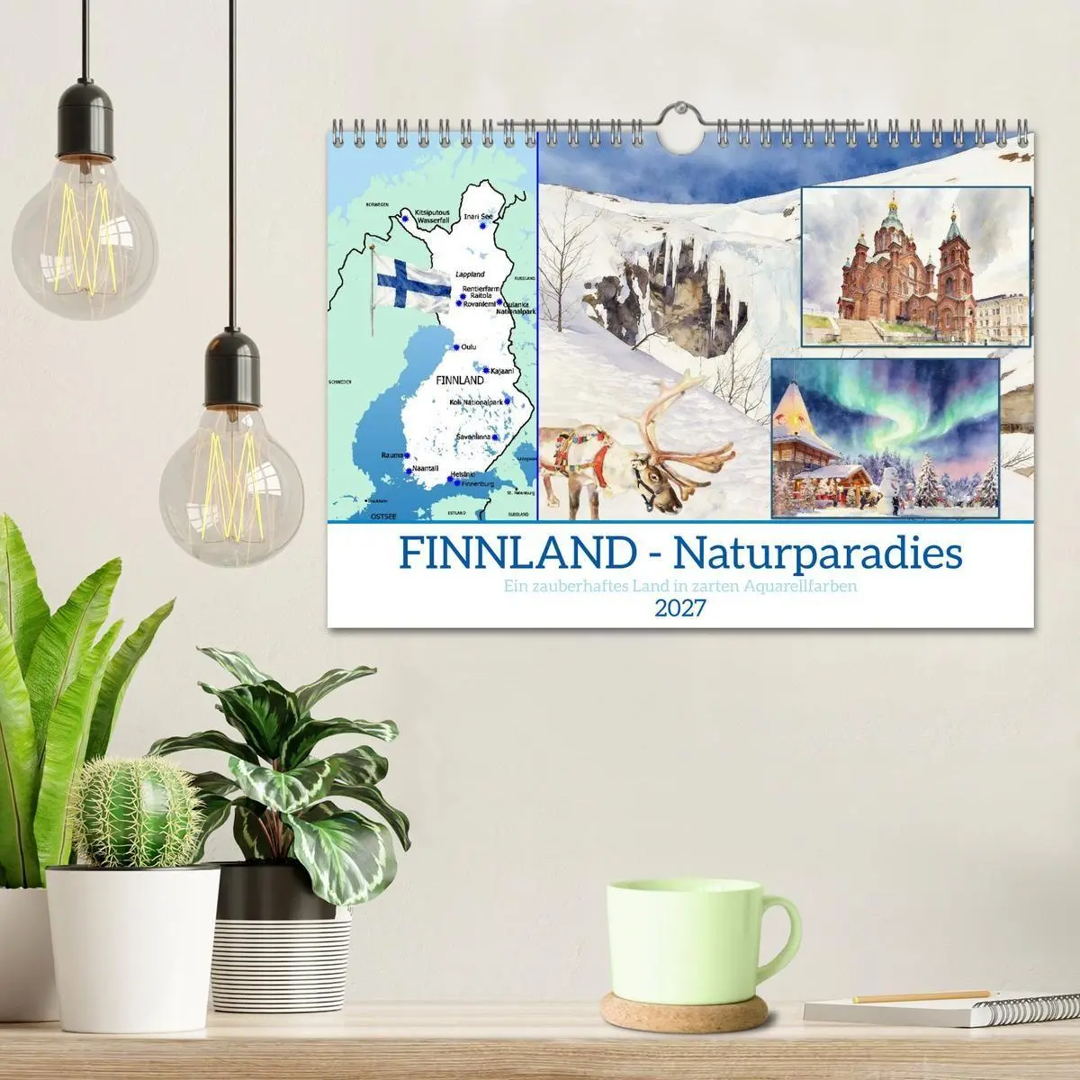 Bild: 9783516764017 | Finnland - Naturparadies (Wandkalender 2027 DIN A4 quer), CALVENDO...