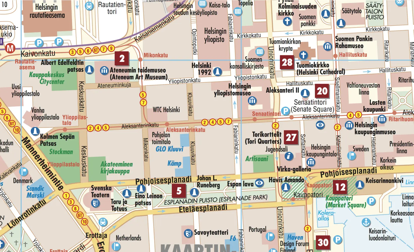 Bild: 9783866094017 | Borch Map Stadtplan Helsinki / Helsingfors | (Land-)Karte | 2 S.