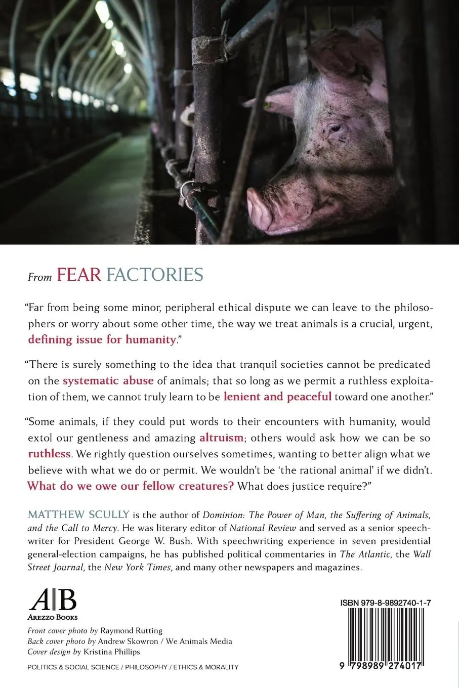 Rückseite: 9798989274017 | Fear Factories | Matthew Scully | Taschenbuch | Englisch | 2023