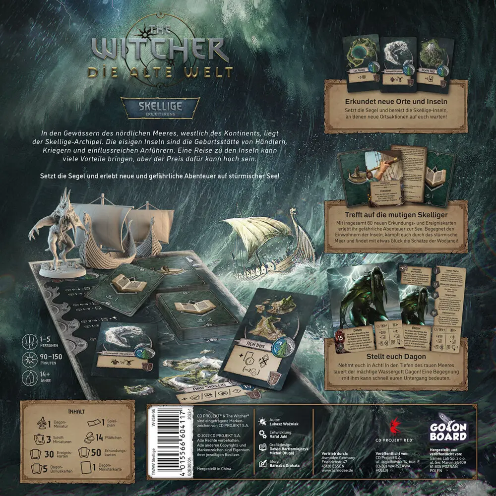 Bild: 4015566604117 | The Witcher Die alte Welt - Skellige | Lukas Wozniak | Spiel | Deutsch