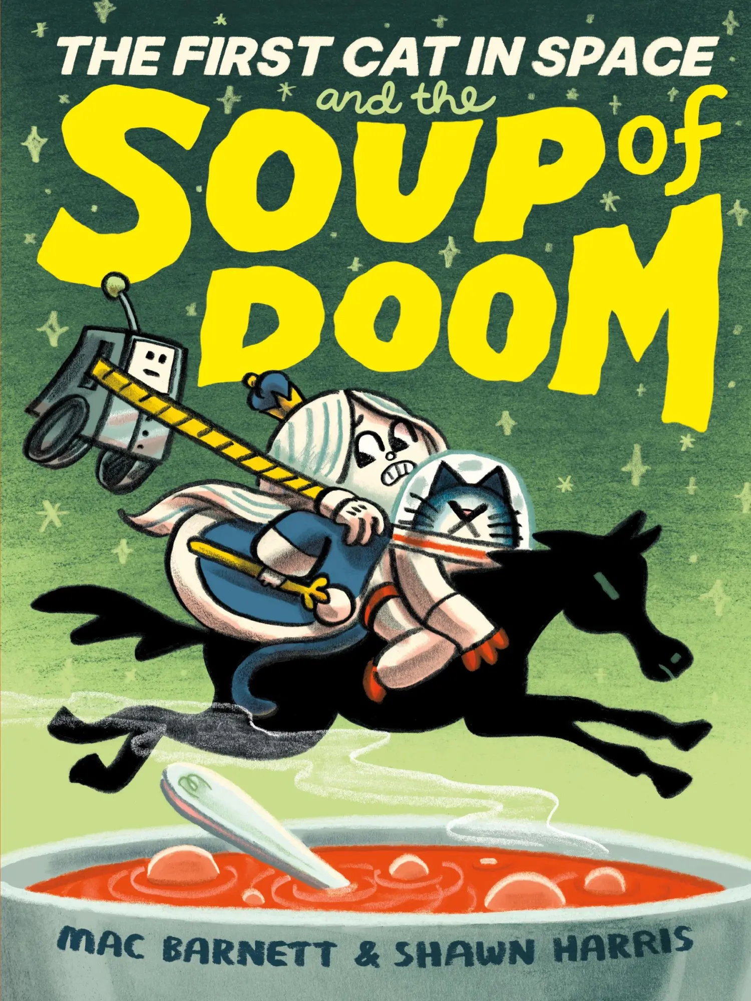 Cover: 9780063084117 | The First Cat in Space and the Soup of Doom | A Graphic Novel | Buch