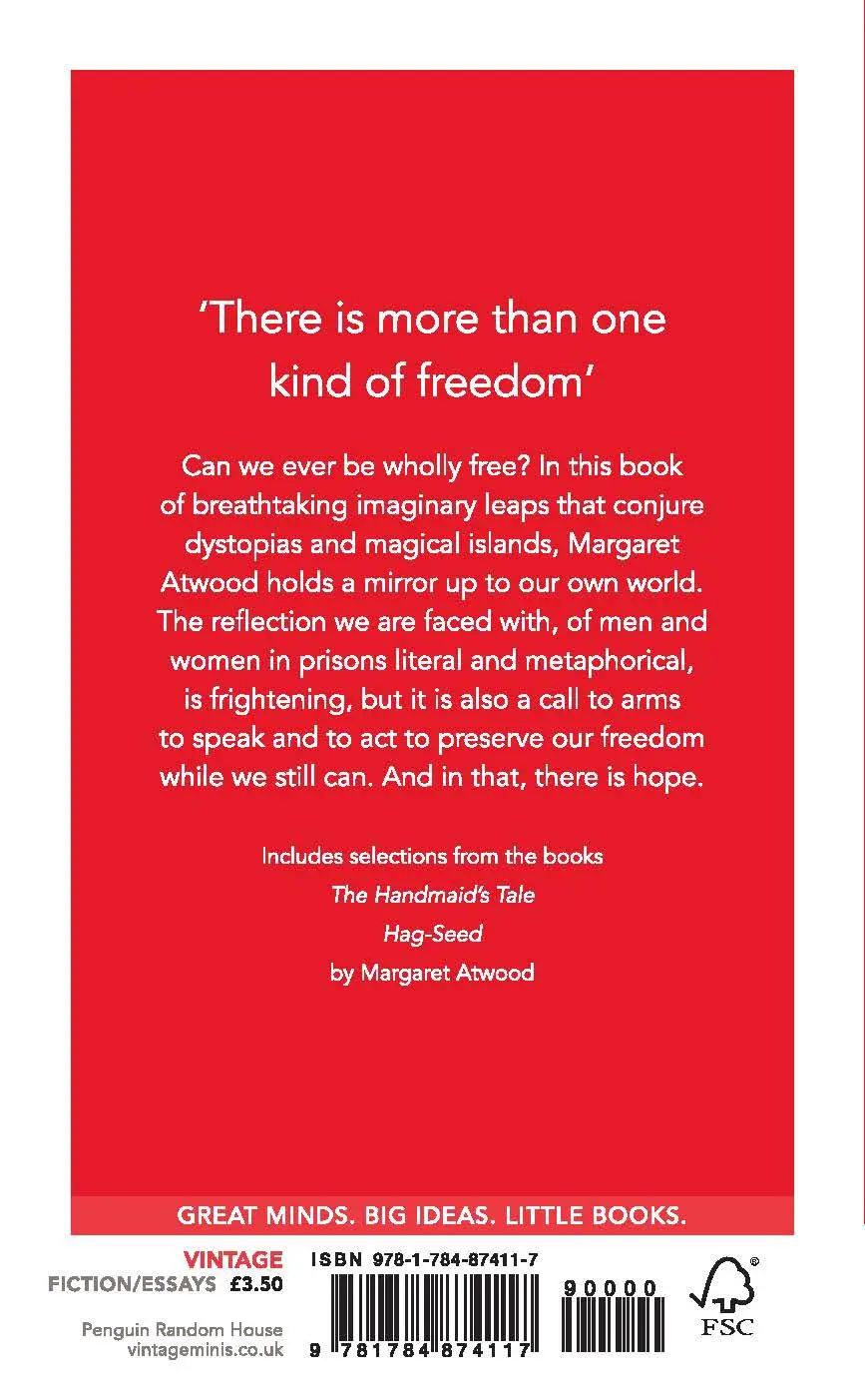 Rückseite: 9781784874117 | Freedom | Margaret Atwood | Taschenbuch | Vintage Classics | 135 S.