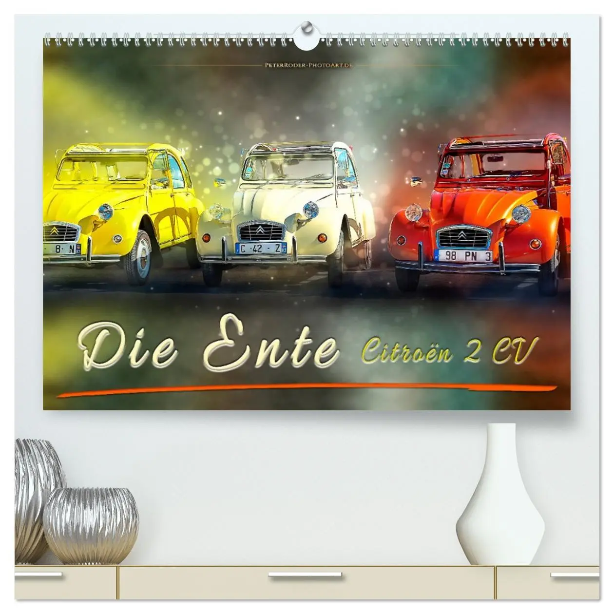Cover: 9783457734117 | Die Ente - Citroën 2CV (hochwertiger Premium Wandkalender 2026 DIN...