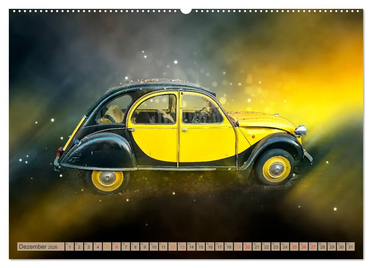 Bild: 9783457734117 | Die Ente - Citroën 2CV (hochwertiger Premium Wandkalender 2026 DIN...