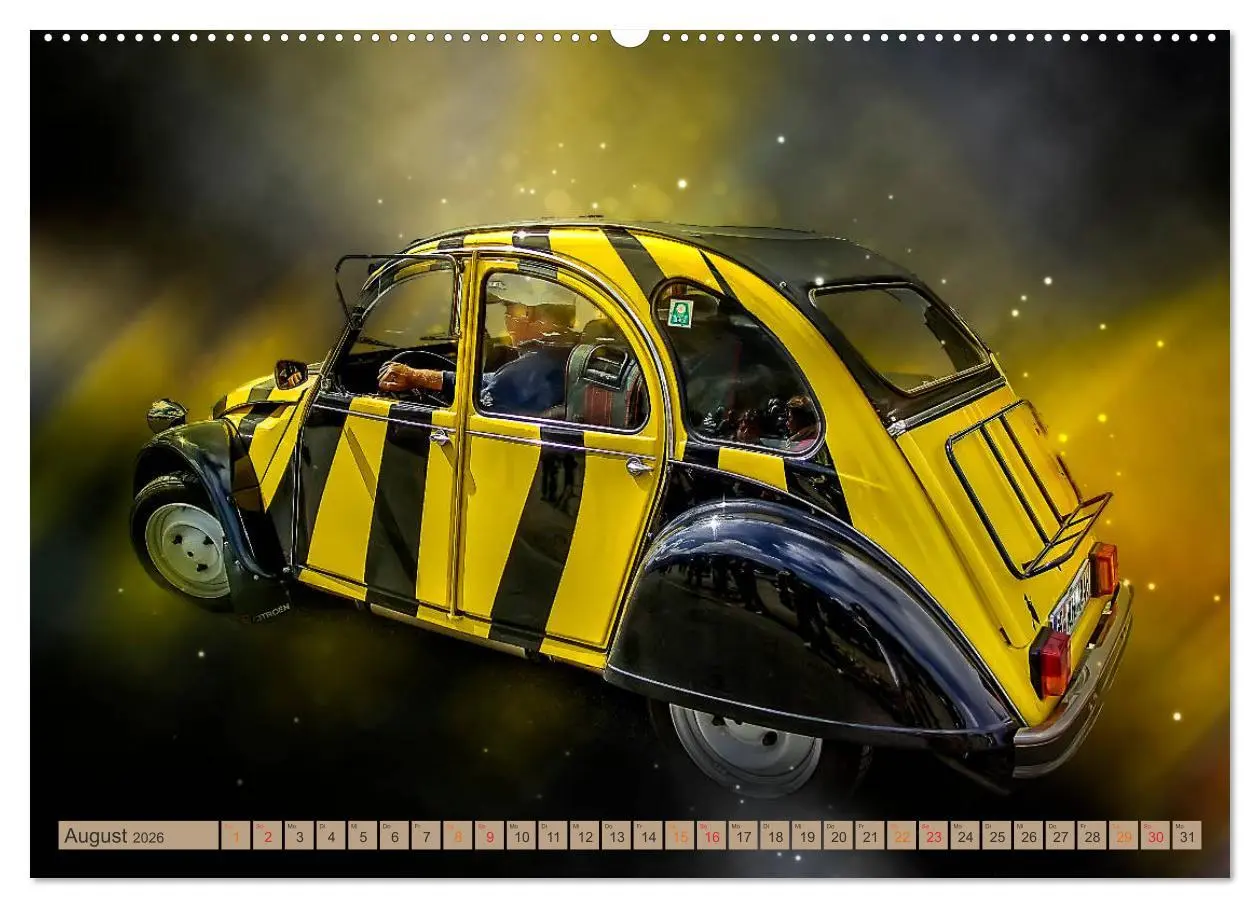 Bild: 9783457734117 | Die Ente - Citroën 2CV (hochwertiger Premium Wandkalender 2026 DIN...