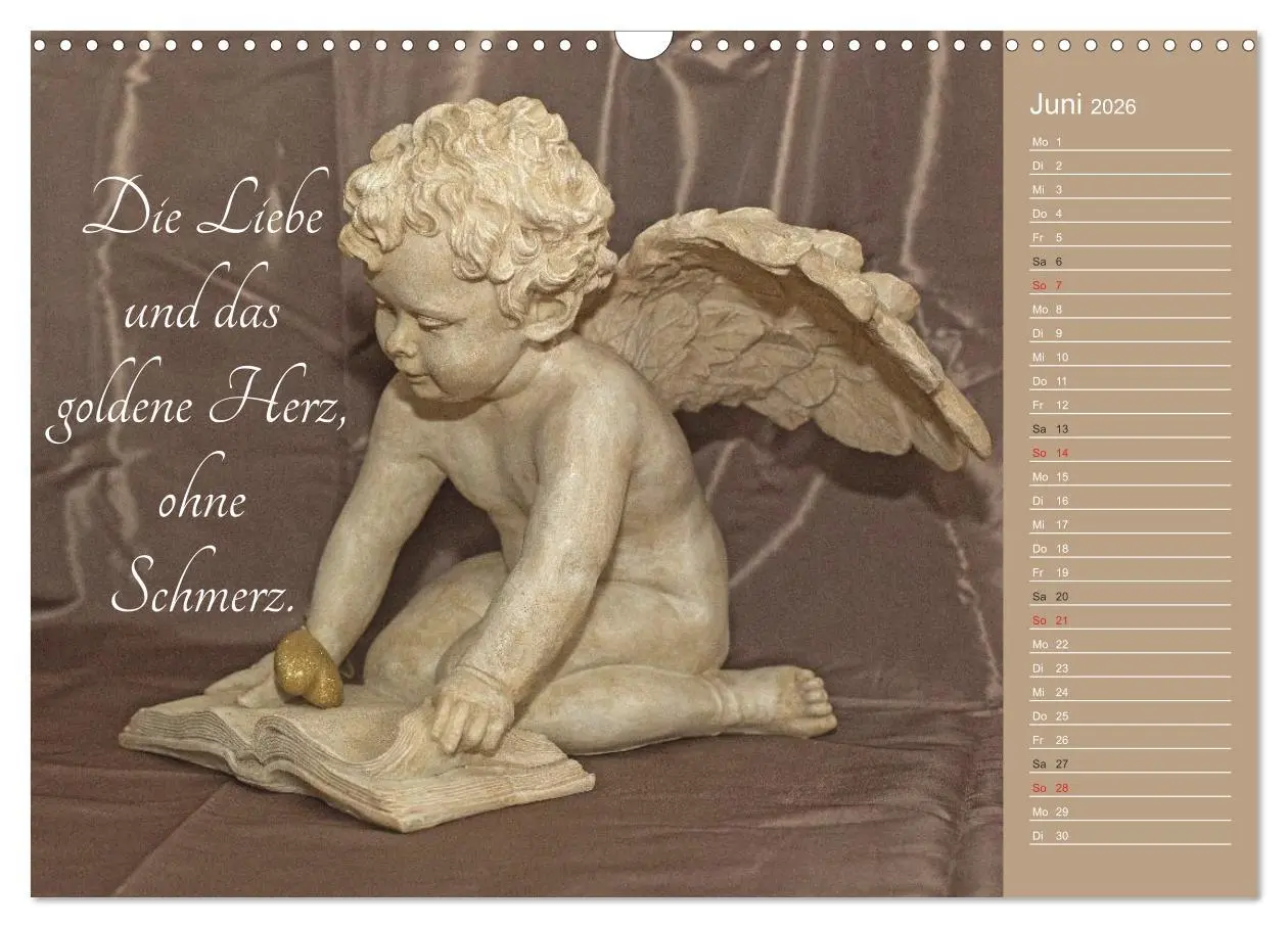 Bild: 9783457974117 | Engel - Die Worte der Liebe (Wandkalender 2026 DIN A3 quer),...