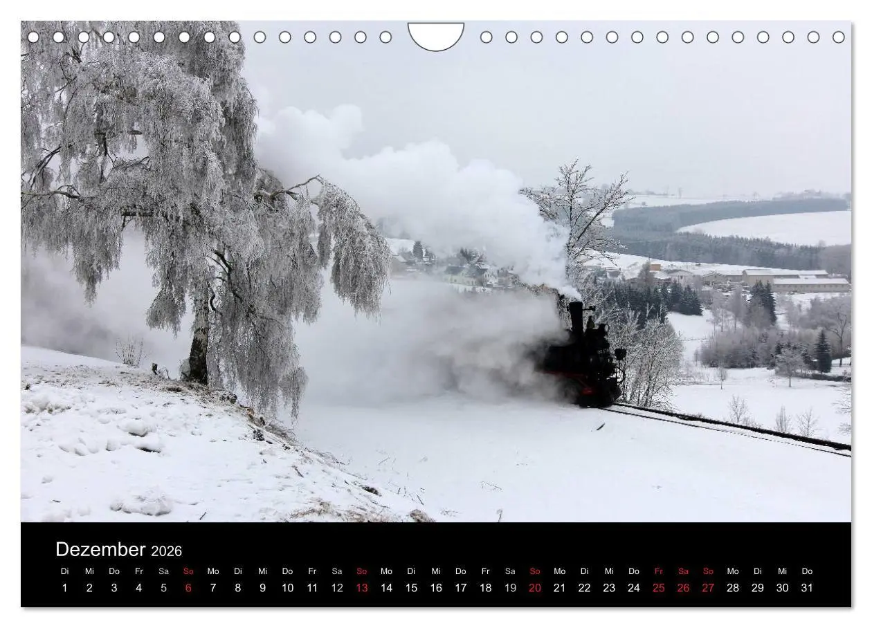Bild: 9783516204117 | Dampfbahnromantik auf schmaler Spur (Wandkalender 2026 DIN A4...