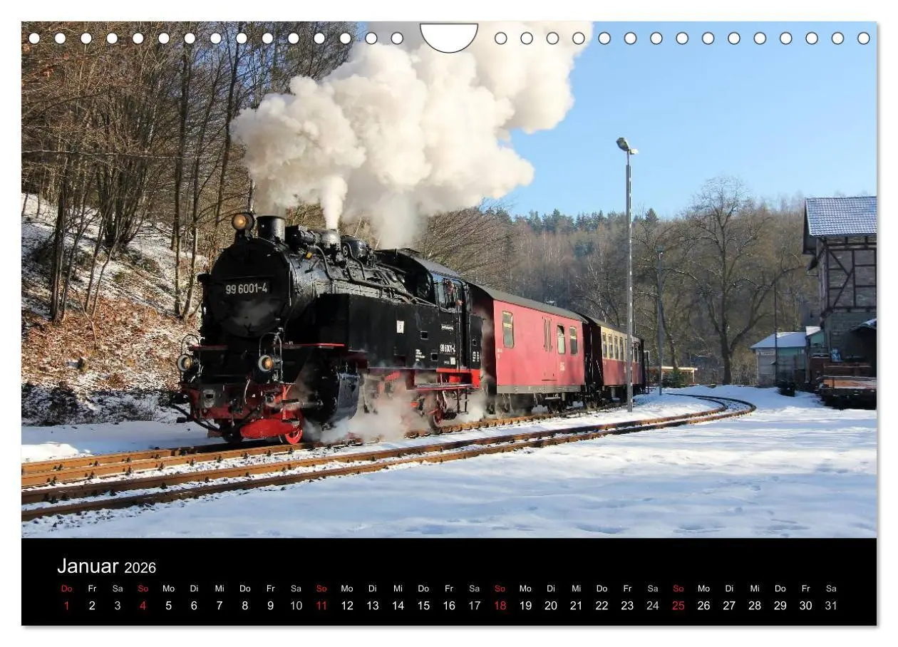 Bild: 9783516204117 | Dampfbahnromantik auf schmaler Spur (Wandkalender 2026 DIN A4...